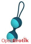 Stella 2 - Double Kegel Ball Set Blue (Key - Lets work out)