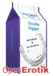 Double Digger Dong Clear (Scala - ToyJoy)