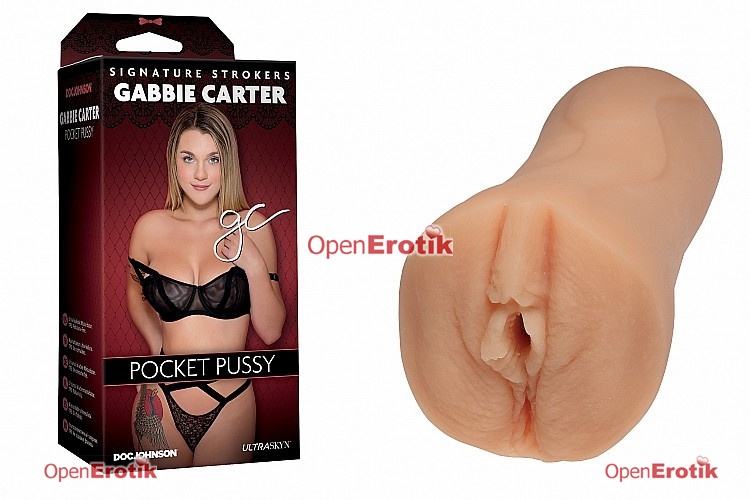 Gabbie Carter Ultraskyn Pocket Pussy Sex Toys Doc Johnson Shipping Buy