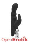 Silicone Bunny - Black (Shots Toys) Silicone Bunny - Black (Shots Toys)