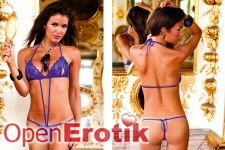 Lilafarbener Peek-a-Boo Teddy