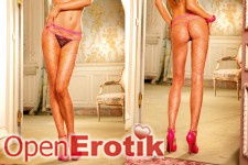 Strumpfhose in grober Netz-Optik - Pink- One Size