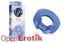 Dress It Up! - Cocktail Cuffed Ring - Blue