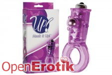 Hook It Up! - Top Loading Beaded Ring - Purple