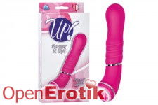 Power It Up! -10-Function Silicone Massager - Pink