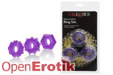 Reversible Ring Set - Purple