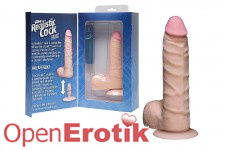 The Realistic Cock - UR3 Slim - 7 Inch  - White