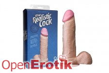 The Realistic Cock - UR3 Slim - 8 Inch  - White