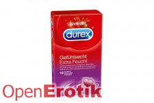 Durex Gefühlsecht Extra Feucht Kondome 10er