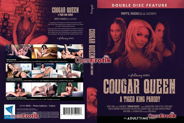 Cougar Queen A Tiger King Parody Double Disc Feature porn  