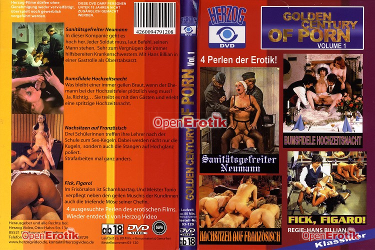 Golden Century of Porn Vol. 1 (Herzog) Porno DVD Kaufen