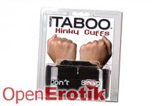 Taboo Kinky Cuffs Don't Stop