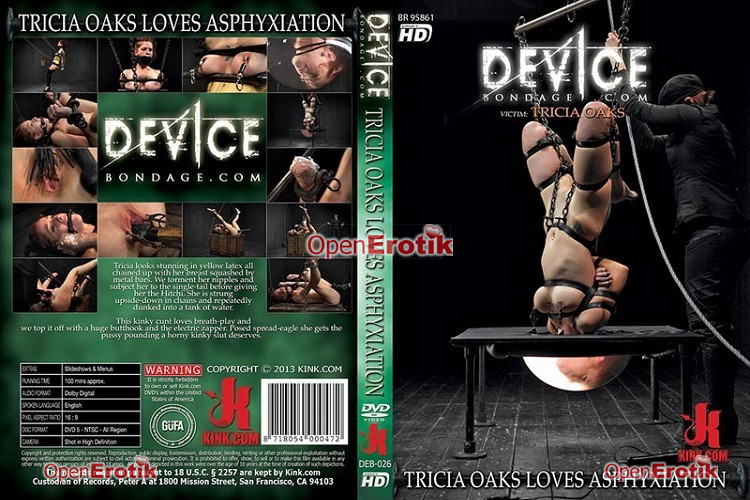 750px x 500px - Tricia Oaks Loves Asphyxiation - porn DVD Kink.com buy shipping
