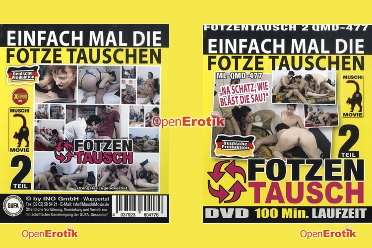 Fotzen-Tausch Teil 2 (QUA) - porn DVD Muschi Movie buy shipping