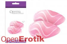 Crystal Glass Egg - Pink