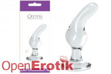 Crystal Glass Plug - Clear