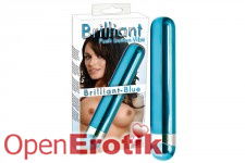 Brilliant Push Button Vibe - Blue