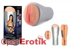 Penthouse Deluxe CyberSkin Vibrating Stroker - Laly