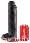 11 Inch Cock - with Balls - Black (Pipedream - King Cock) 11 Inch Cock - with Balls - Black (Pipedream - King Cock)