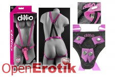Dillio - 7 Inch Strap-On Suspender Harness Set