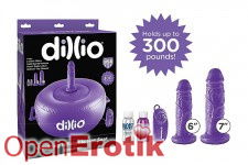 Dillio Purple - Vibrating Inflatable Hot Seat