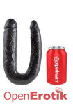 Double Trouble - Large - Black (Pipedream - King Cock) Double Trouble - Large - Black (Pipedream - King Cock)