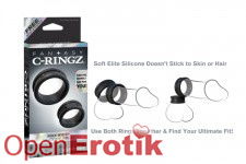 Max-Width  Silicone Rings - Black