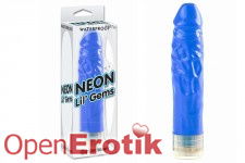 Neon Lil Gems - Blue