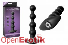 Rechargeable Anal Beads - Black