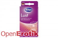 Ritex Lust - genoppt und gerippt - 8 Kondome