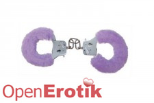 Furry Fun Cuffs - Purple Plush