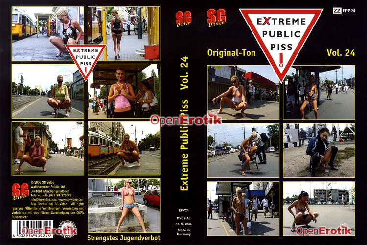 German Extreme Public - Extreme Public Piss! Vol. 24 - porn DVD SG-Video buy shipping