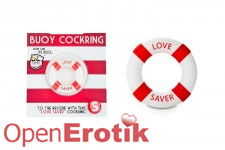 Buoy Cockring - Love Saver - Red