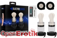 Electro Nipple Suckers - Transparent