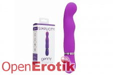 Genny - Vibrating Massager - Purple