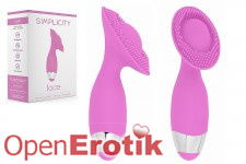 Lace - Clitoral Vibrator - Pink