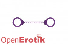 Metal Ankle Cuffs - Purple