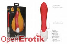 Spice - Rechargeable Heating G-Spot Vibrator - Red