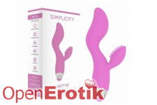 Verne - G-Spot and Clitoral Vibrator - Pink