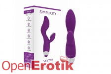 Verne - G-Spot and Clitoral Vibrator - Purple