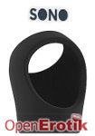 No. 45 - Cockring with Ball Strap - Black (SONO) No. 45 - Cockring with Ball Strap - Black (SONO)