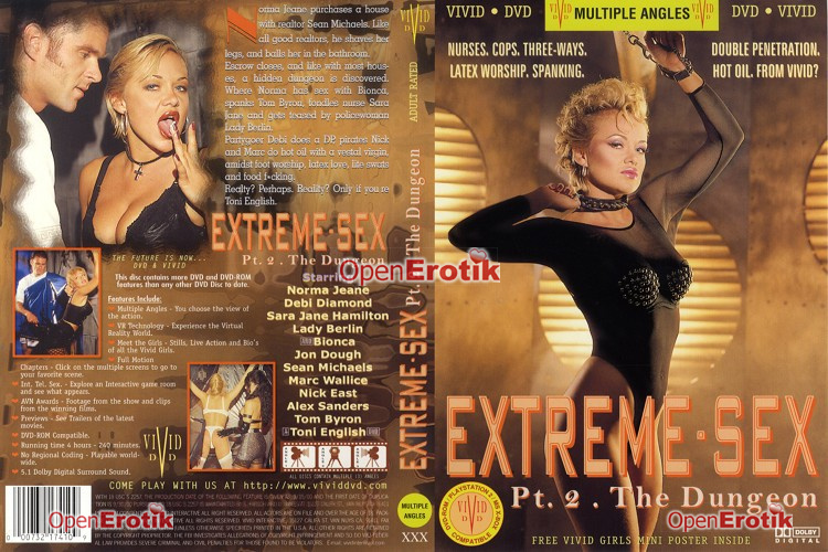 Extreme Sex Pt. 2 - The Dungeon - porn DVD Vivid buy shipping