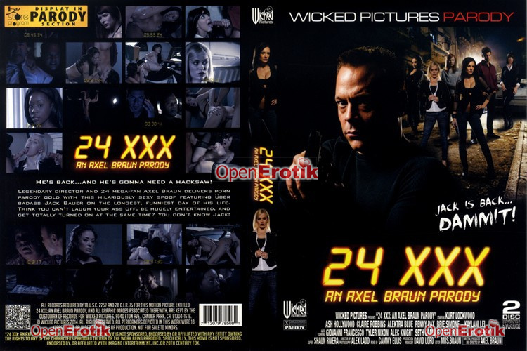 Xxx 24x Xxx - 24 XXX - An Axel Braun Parody - 2 Disc Collectors Edition - porn DVD Wicked  Pictures buy shipping