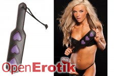 Queen of Heart Paddle - Purple